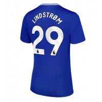 Maglia Calcio Everton Jesper Lindstrom #29 Prima Divisa Donna 2024-25 Manica Corta